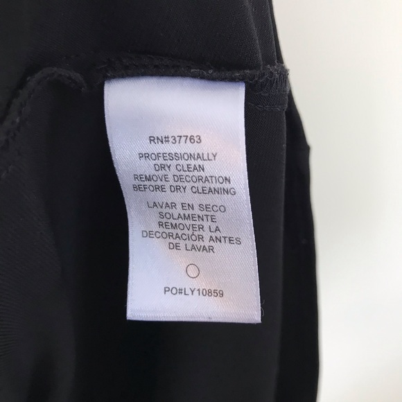 Laundry Shelli Segal Black Cold Shoulder Dress XS - Picture 5 of 7